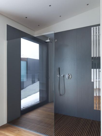 Płytki Duże efekt tkaniny grafit Laminam Filo Mercurio 3+ 100x300 49146