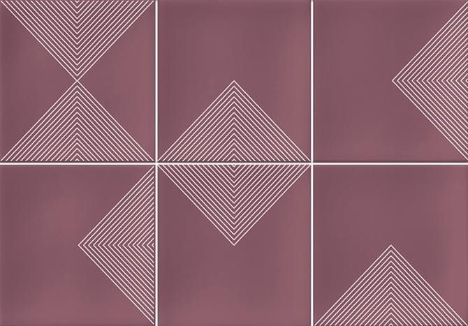 Vives Hanami Meguro Marsala 23x33,5 płytki ścienne 153303