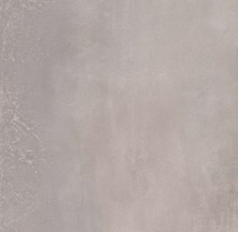 Gres podłogowy cienkie duży szary metalizowany beton ABK Interno9 Silver Ret 120x120 87964