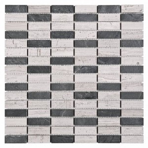 Dunin Woodstone Grey Block Mix 48 30,5x30,5