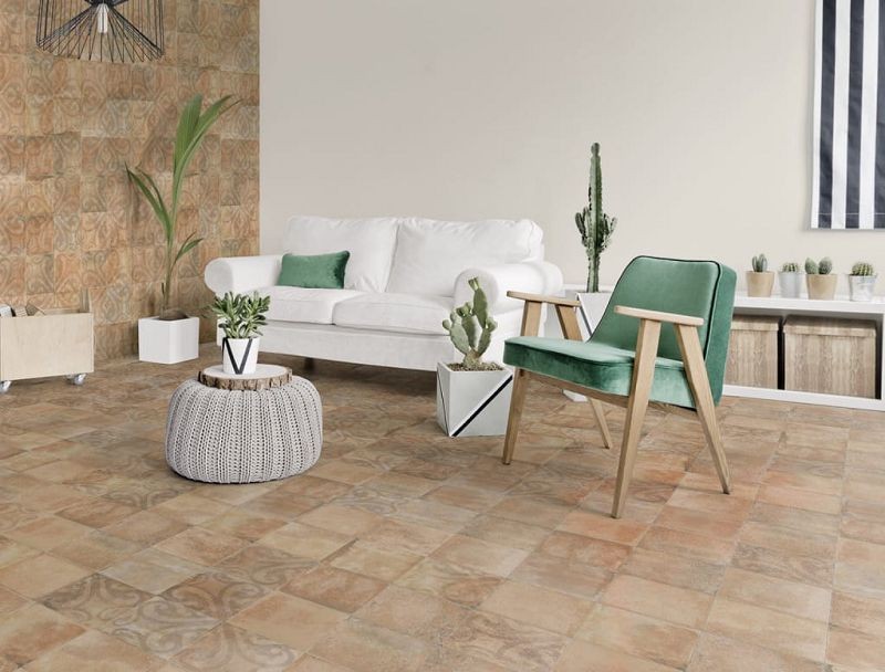 Keros Heredad Decorado Greek Avena 25x25 płytka patchwork dekoracyjna 135708