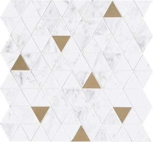 Marazzi Allmarble Wall Altissimo Satin Mosaico Tria 40x43 M8H0 mozaika ścienna dekoracyjna