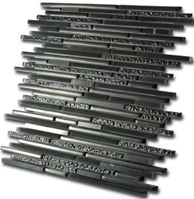 Mozaika Dekoracyjna 050195 Stick Black 30,0x30,8 104145