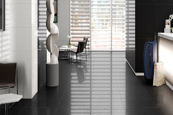 Płytki podłogowe czarne Azteca Smart Lux Black 30x60 9460