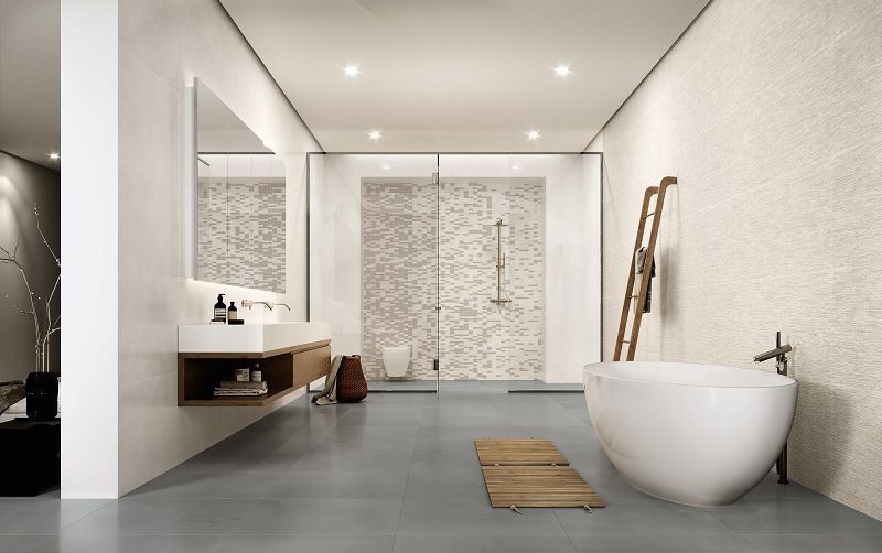 Marazzi Alchimia Greige Struttura Raw 60x180 M17Z płytki ścienne imitujące beton 106295
