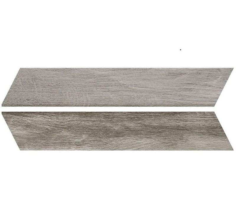 Rondine Vintage Cendre Chevron 7,5x40,7 płytka gresowa 150468