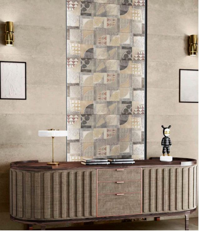 Saloni Rockwell Beige 75x75 HEP610 płytka gresowa imitująca beton 151507