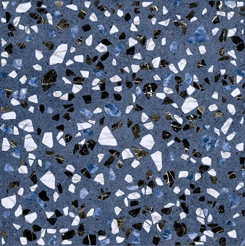 Ribesalbes Ceramica Terrazzo Blue 20x20 płytki lastryko gresowe 150336