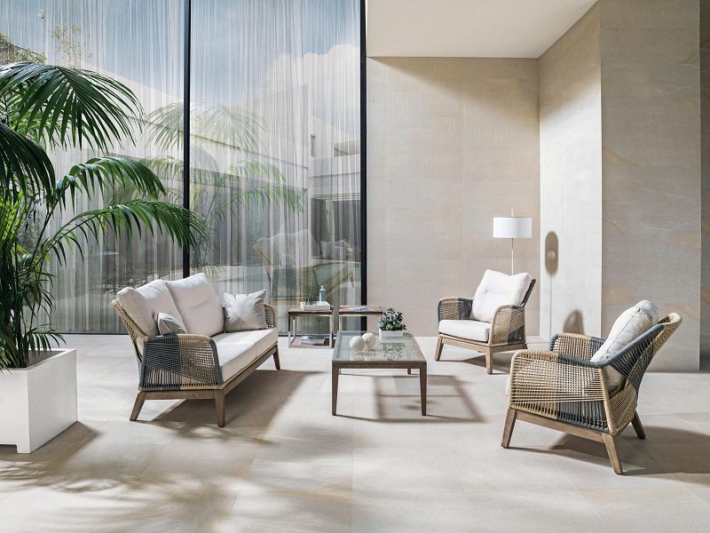 Porcelanosa Dayton Croix Sand 33,3x100 płytki ścienne imitujące kamień 147971