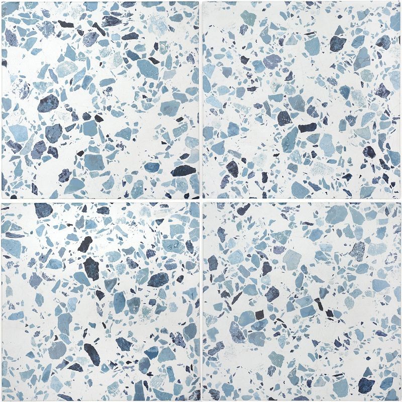 Barwolf Flakes Blue 18,5x18,5 płytka imitująca lastryko 117887
