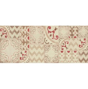 Marazzi Pottery Champagne Decoro 25x76 MMV3 płytki ścienne patchworkowe