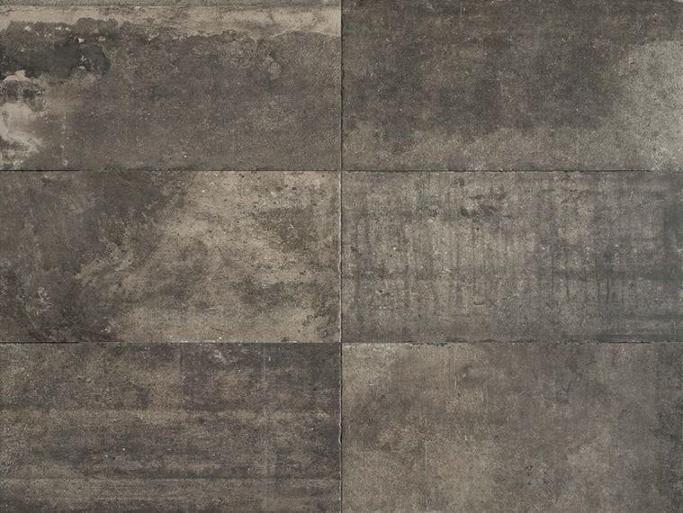 Płytki podłogowe kamień przetarty ciemno szary beton Florim Rex La Roche di Rex Mud 60x120x10mm 166249
