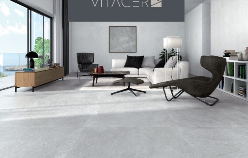 Vitacer Rockland Grey 60x120 płytka gresowa imitująca kamień 166356