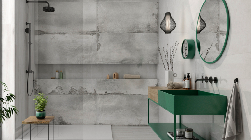 Geotiles Galio Blanco Lappato 60x120 płytka gresowa metalizowana 166414