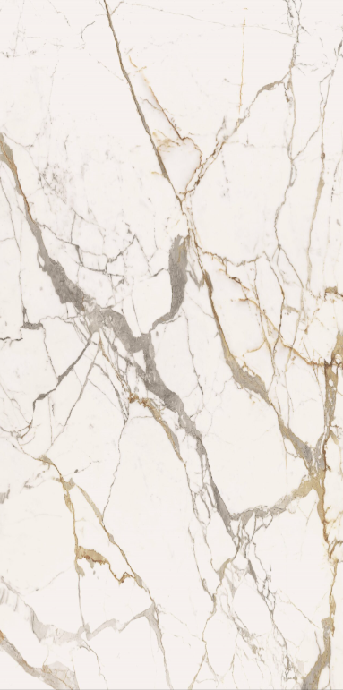 Spieki kwarcowe białe beż Florim Marble Eternal Gold Mat 160x320 12mm 166596