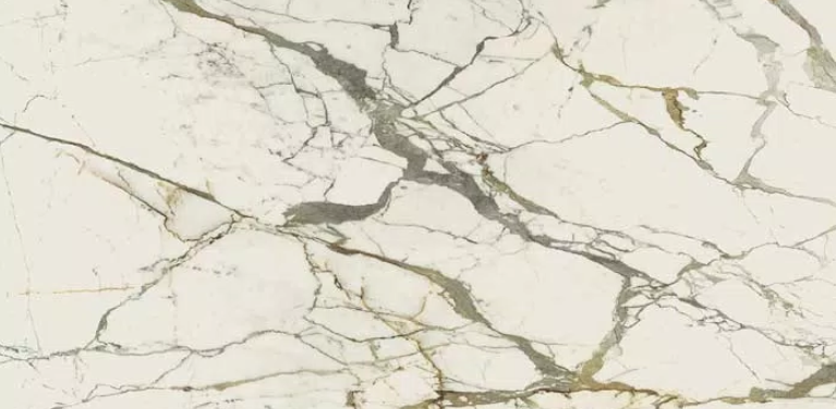Spieki kwarcowe białe beż Florim Marble Eternal Gold Mat 160x320 12mm 166599