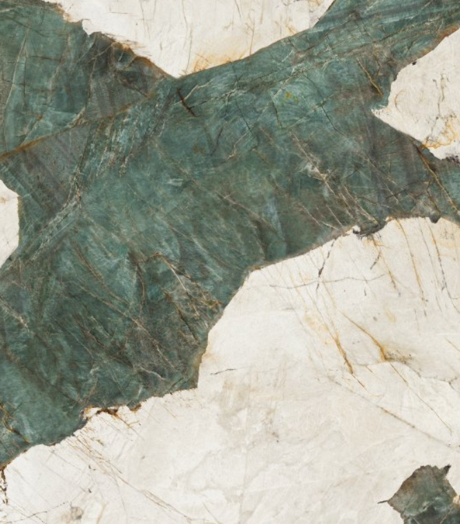 Blat kuchenny marmur białe beż turkus Florim Marble Aqua Gloss 160x320 12mm 166632