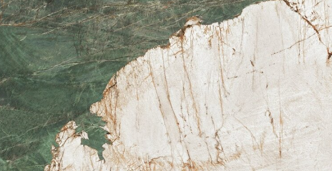Blat kuchenny marmur białe beż turkus Florim Marble Aqua Gloss 160x320 12mm 166634