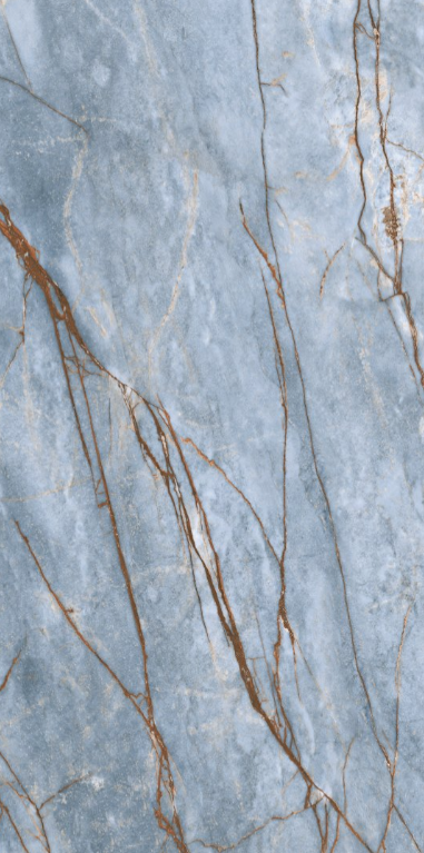 Spieki kwarcowe marmur niebieski brąz Florim Marble Azure mat 160x320 12mm 166647