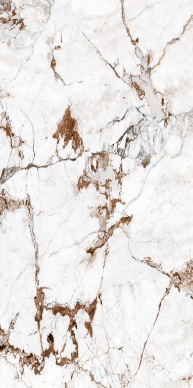 Blat kuchenny marmur białe brąz Florim Marble Capraia Glass 160x320 12mm 166741