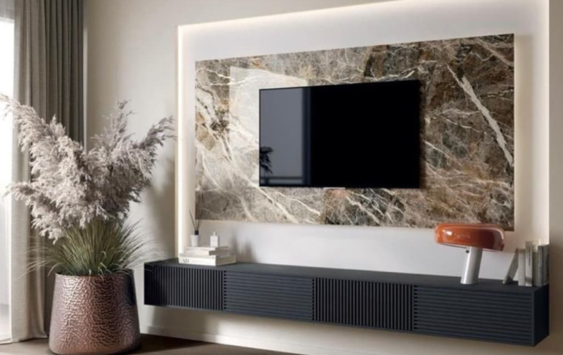 Blat kuchenny marmur brąz szary beż Florim Marble Mountain Peak Mat 160x320 12mm 166892