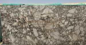 Blat kuchenny lastryko brąz szary Florim Marble Riverbed Mat 160x320 12mm