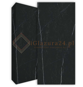 Spieki kwarcowe marmur czarny biały braz Florim Marble Marquinia Gloss 160x320 6mm