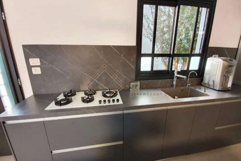 Blat kuchenny marmur szary Florim Marble Gray Gloss 160x320 12mm 166984