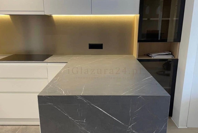 Blat kuchenny marmur szary Florim Marble Gray Mat 160x320 12mm 166991