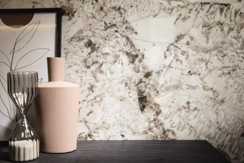 Blat kuchenny marmur beżowy Florim Marble Tundra Gloss 160x320 12mm 167134