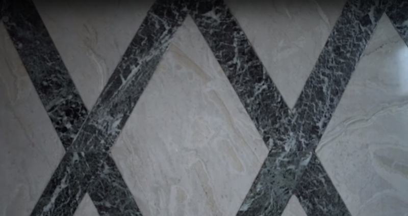 Blat kuchenny marmur ciemno zielony Florim Marble Verde Alpi Gloss 160x320 12mm 167147