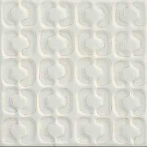 Marazzi Memoria Bianco Struttura Stamp 15x15 MAY9 płytki ścienne dekoracyjne