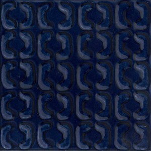 Marazzi Memoria Blu Struttura Stamp 15x15 MAYA płytki ścienne dekoracyjne