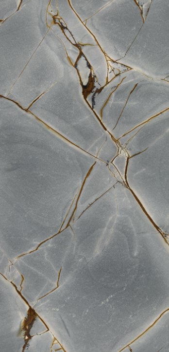 Kamień Spiekany marmur niebieski rdza Porcelanosa Xtone Blue Roma Polished 120x270 6mm 167621