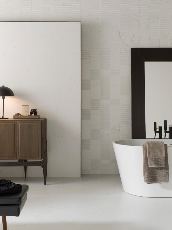 Porcelanosa Brooklyn Fontana Matt 45x120 płytki ścienne imitujące marmur 167839