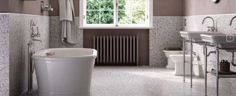 Casalgrande Padana Terrazzo Pearl 75,5x75,5 płytki gresowe imitujące lastryko 167925