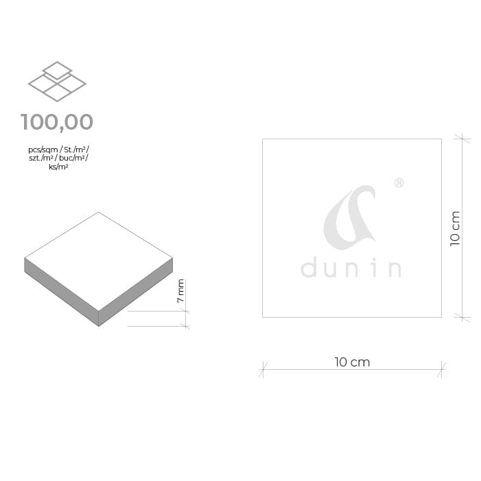 Dunin Carat C-WH01 10x10 płytka ścienna 168000