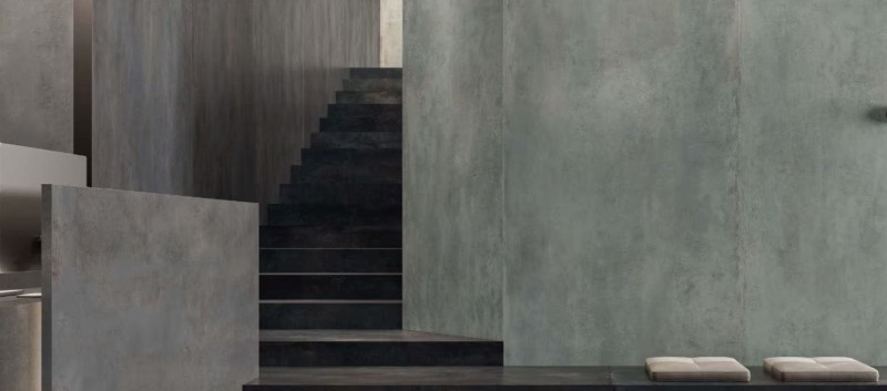 Casalgrande Padana Fusion Green Mat 120x120 płytki efekt metalu 9mm 168122