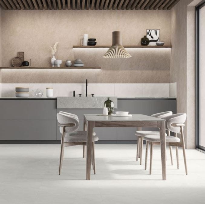 Casalgrande Padana Era Bianca Mat 120x120 płytki gresowe kamień 9mm 168202