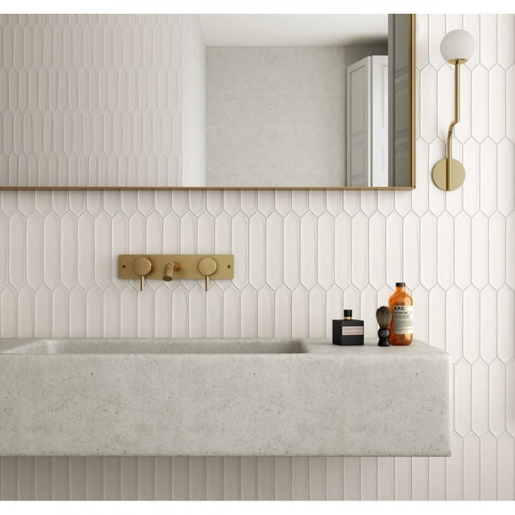 Equipe Lanse White 5x25 płytki ścienne 168385