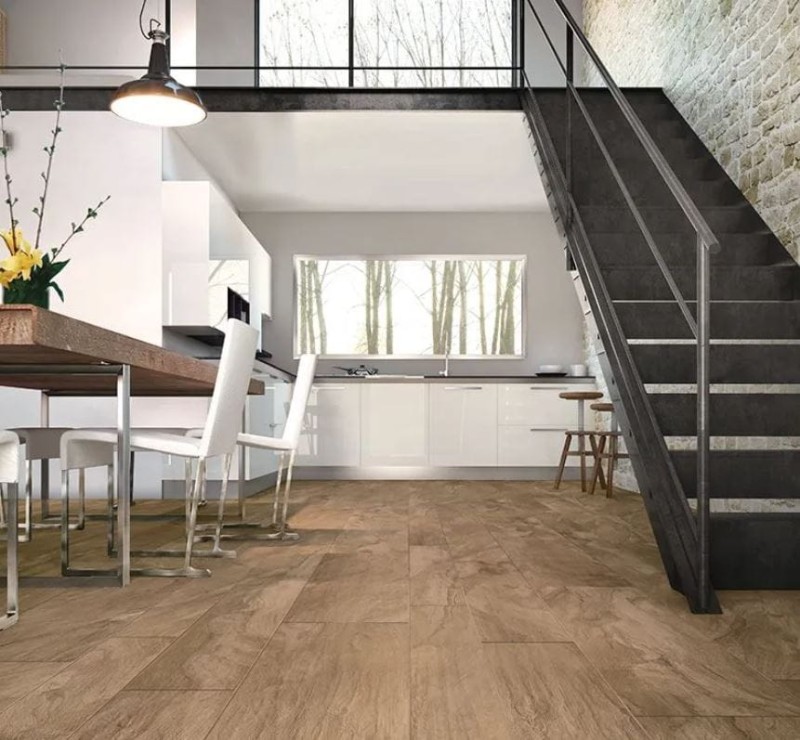 Casalgrande Padana Ulivo Noce Mat 30x120 płytki gresowe kamień 10,5mm 168457