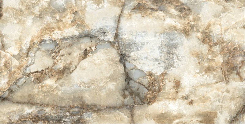 Gres podlogowy onyx brazowy Absolut Keramika Jaipur Amaranto 60x120 połysk 168600