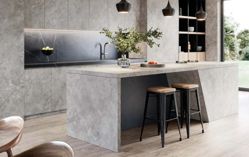 Kamień Spiekany marmur szary Porcelanosa Fiori di Bosco Polished 120x270 6mm 168876