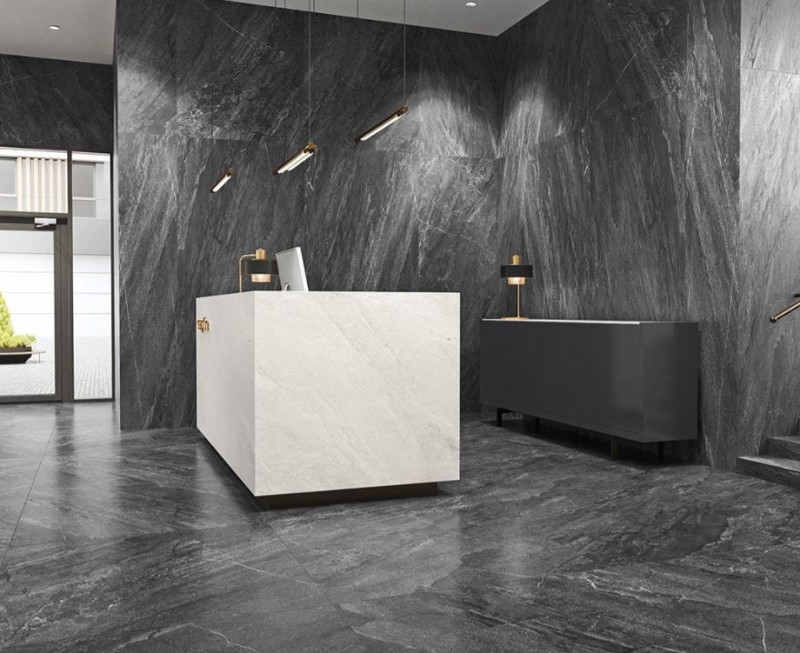 Gres kamień Natural Agathos Anthracite 60x120  168924