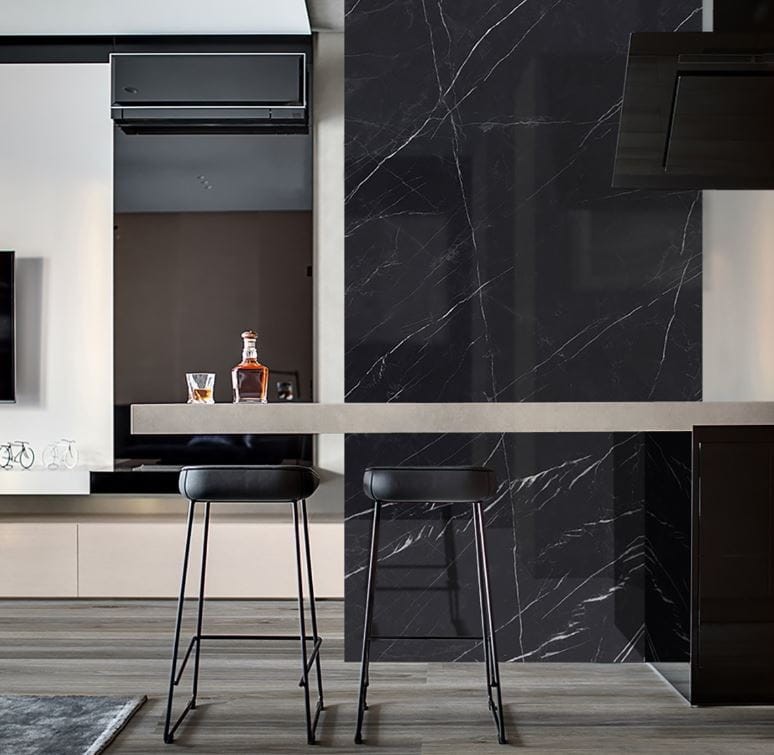 Energie Marquina Black 60x120 płytki marmurowe gresowe połysk 169001