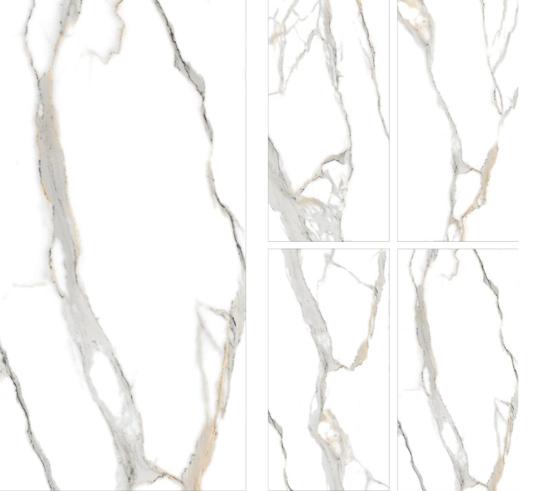 Gres 9mm Marble Statuario Aster Carving 120x60x0,9 cm 169208