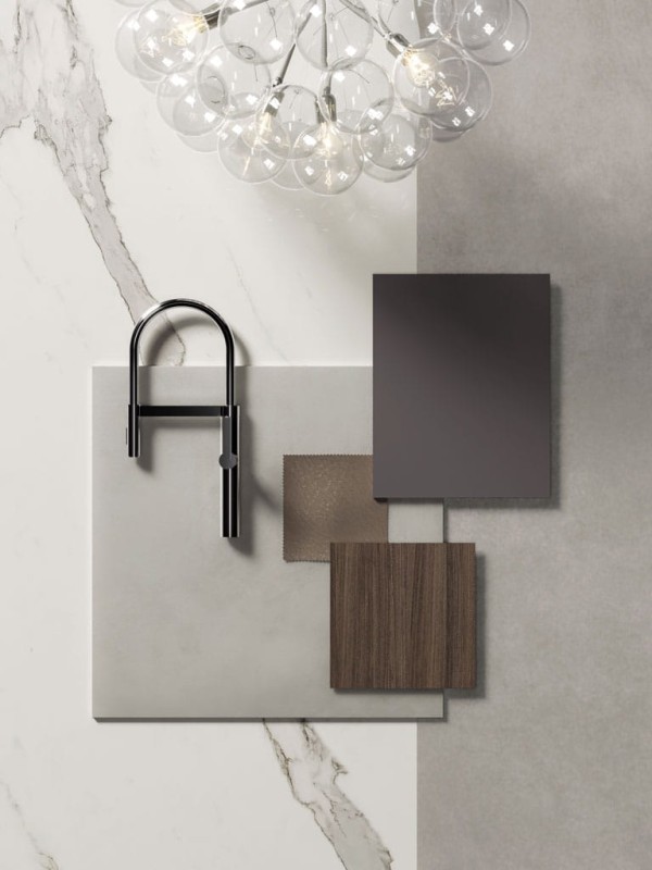 Wielkoformatowa płytka Calacatta Extra  Mat 324x162x1,2 cm 169337