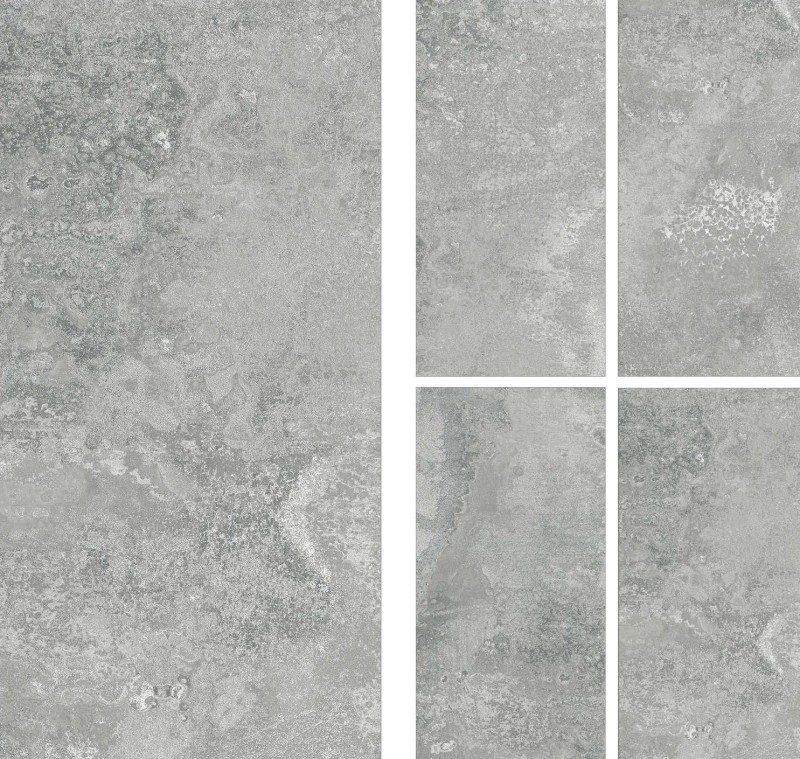 Gres Cement Albira Grey Carving  120x60  9mm 169375