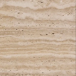 Trawertyn Bianco Classic Vein Cut Brushed 61x30,5x1,2 cm