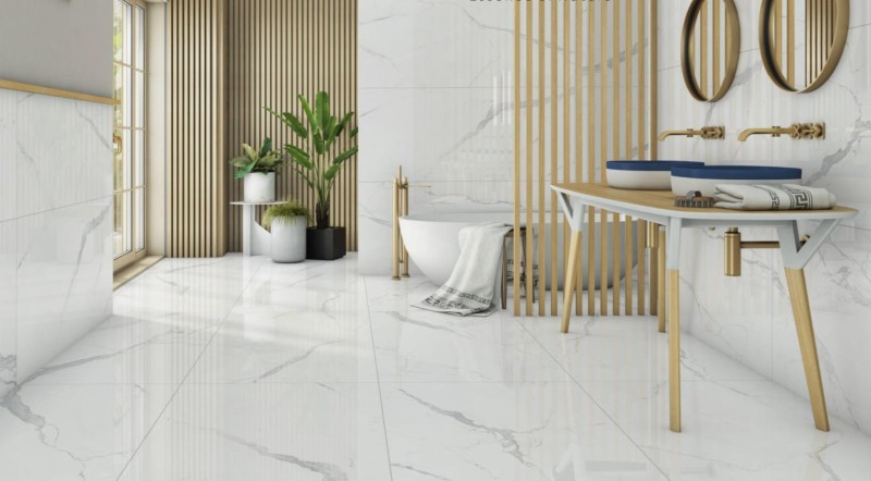 Gres Marble Alaska White 60x60 poler 169511